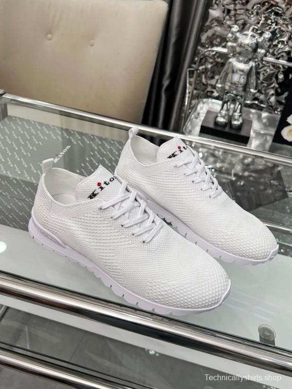 Kiton Four Seasons Classic Casual Knit Shoes - KFY00300