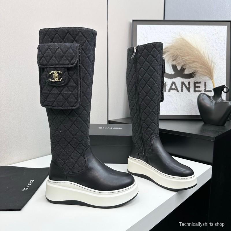 Chanel 2025/SS Short Boots Essential Autumn Winter Item - L Y00420