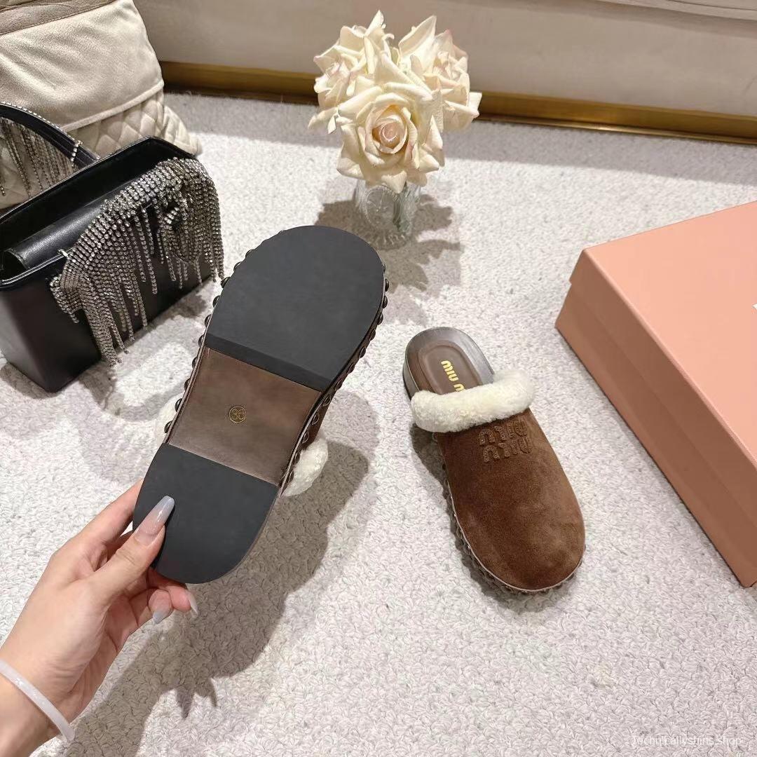 Miu Miu Cotton Shoes Sandals 2025 SS Collection - LY00260