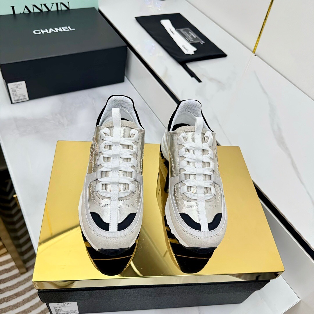 Chanel 2025 SS Chunky Sole Casual Sneakers - LY00310
