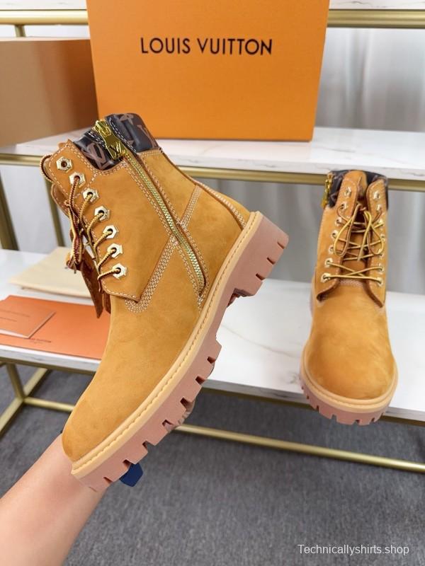 Timberland 6-Inch Monogram Ankle Boots Waterproof Suede Collaboration - LY00380