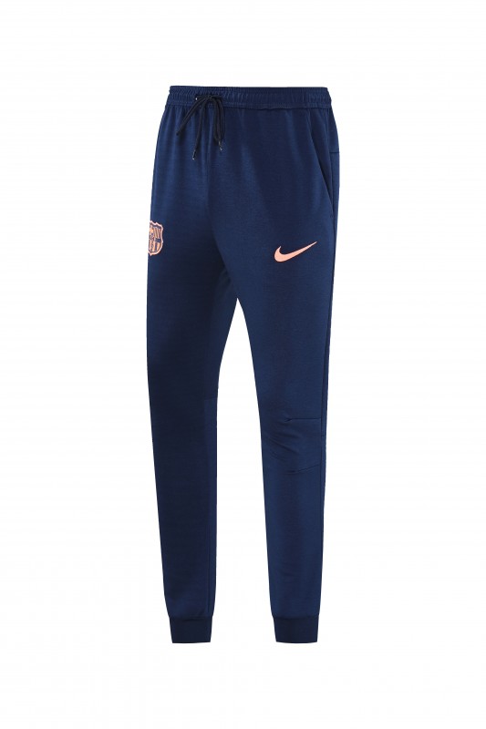 25/26 Barcelona 01 Royal Blue Hoodie Full Zipper Jacket+Long Pants