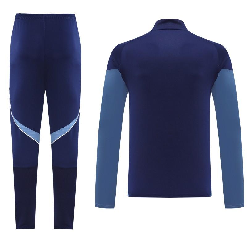 25/26  Adidas Navy Blue Full zipper Jacket Tracksuit+ long pants
