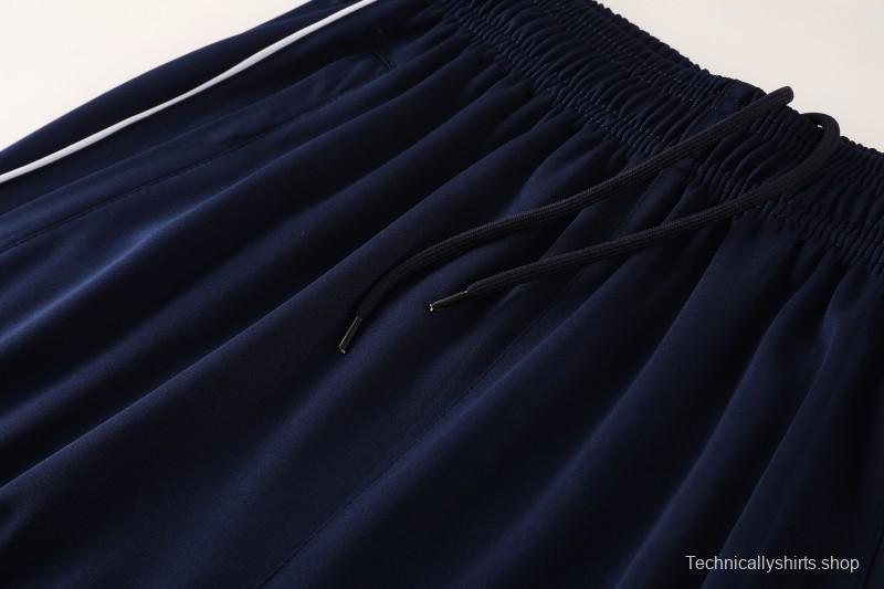 25/26  Adidas Royal Blue/Sky Blue Full zipper Jacket Tracksuit+ long pants