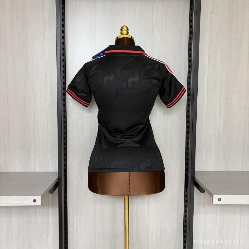 25/26 Women Flamenco Retro Black Jersey