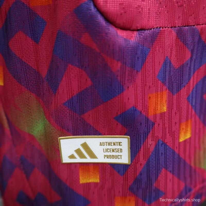 Player Version 2026 Mexico  Pink Training Jersey