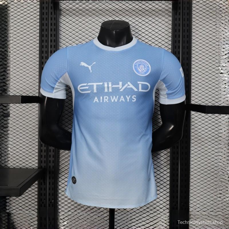 26/27 Player Version Manchester City Home Jersey (Predicted Version)
