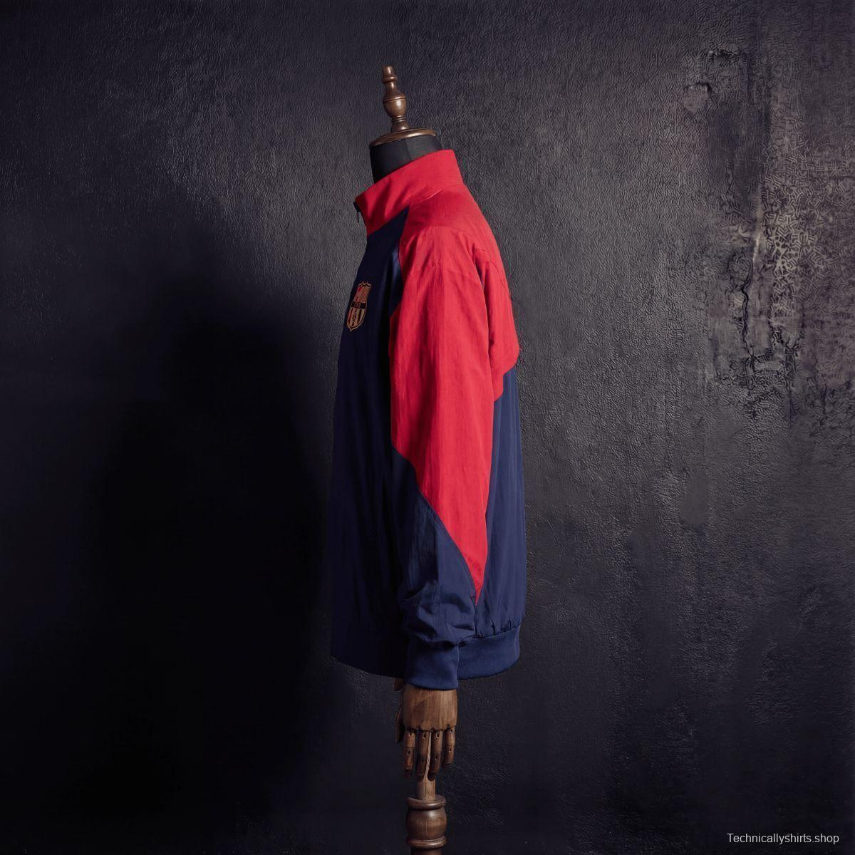 2026 Barcelona Black Jacket Windbreaker