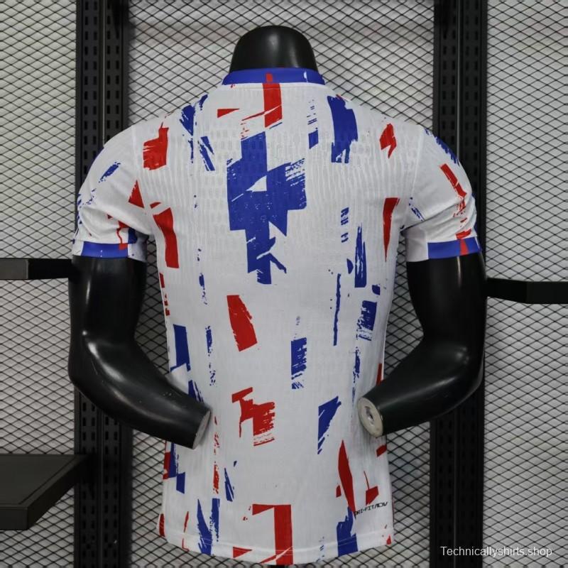 2026 Player Version France White with Blue and Red Brushstrokes
Special Edition Jersey