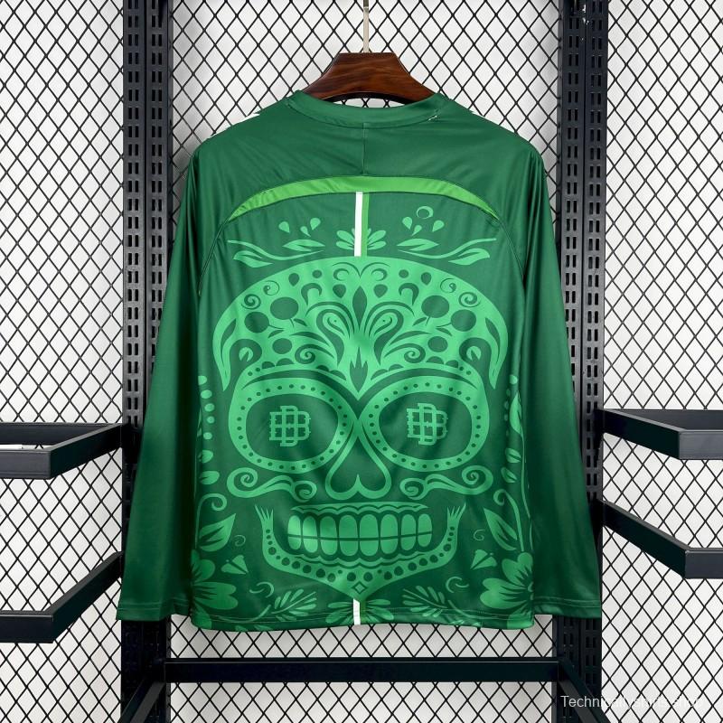 2025/26 Mens Real Betis Pre-Match Long Sleeve Jersey