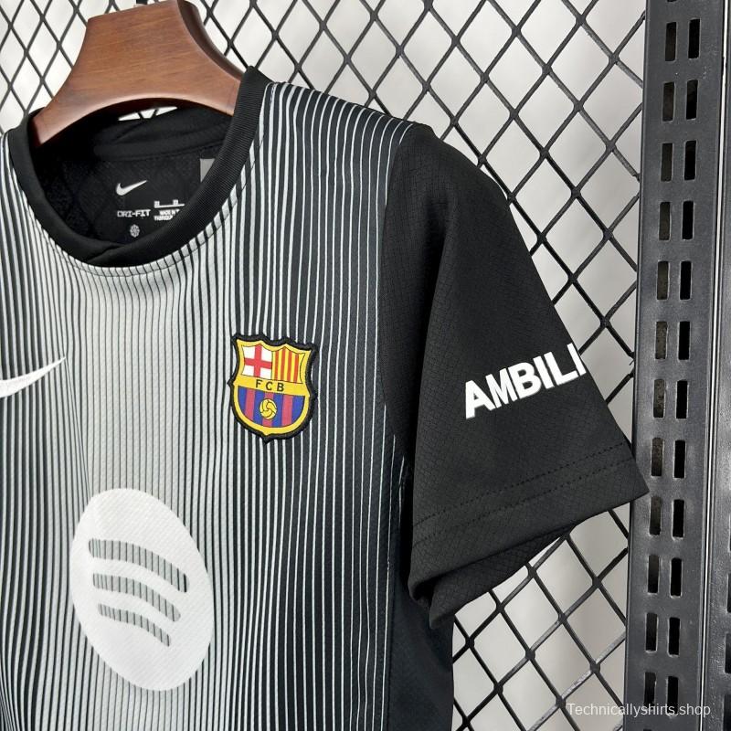 2025/26 Kids Barcelona Goalkeeper Kit
