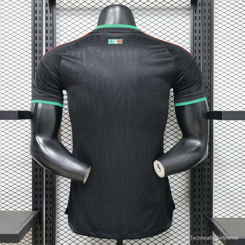 Player Version 2026 Mexico Black Dark Monogram Adidas Originals Special Edition Away Jersey
