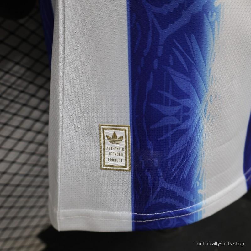 Player Version 2026 Argentina Blue & White Stripe Home Jersey