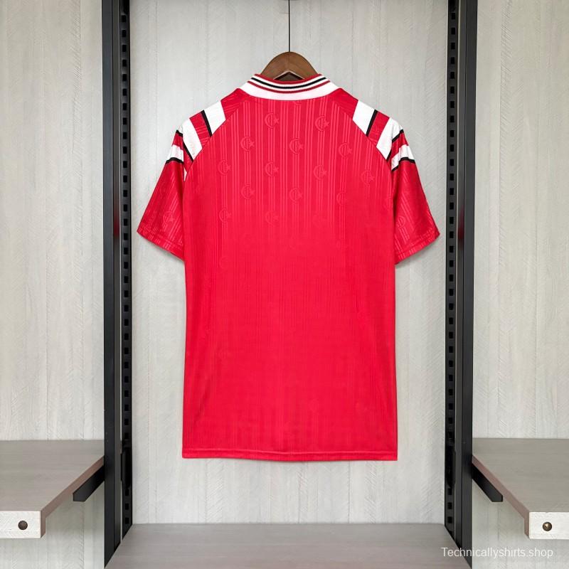 1996 Retro Türkiye Home Jersey