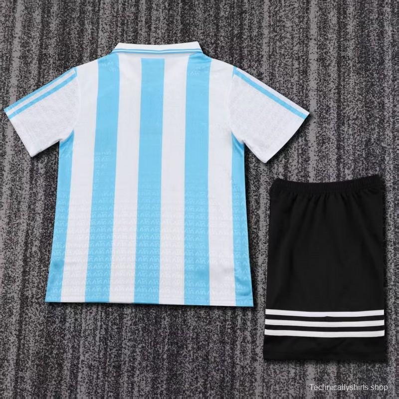 Retro Kids 1994 Argentina Home Jersey