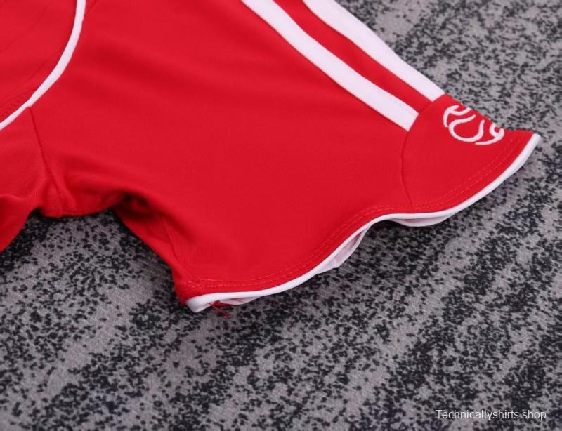 Retro Kids 06/08 Liverpool Red Home Jersey