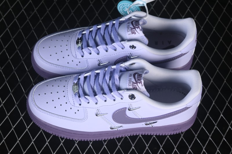 Nike Air Force 1 '07 Low Basketball Sneakers with Full-Length Air Cushion - IX5253-555
