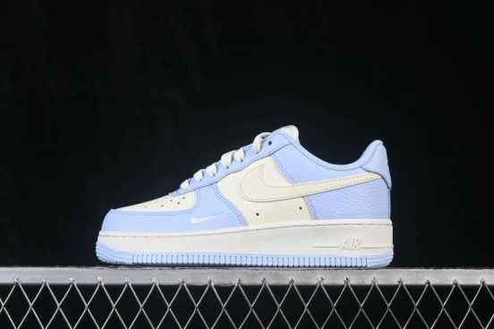 Nike Air Force 1 '07 Low Casual Skateboarding Shoes with Full-Length Air Cushion - IV3222-400