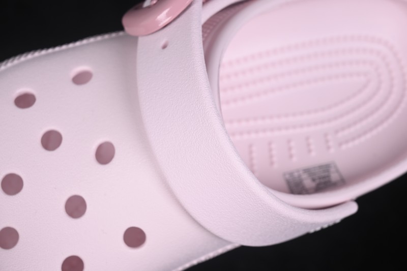 Crocs Enamel Buckle Clog Ballet-Inspired Comfortable Slip-On Shoes - 209184