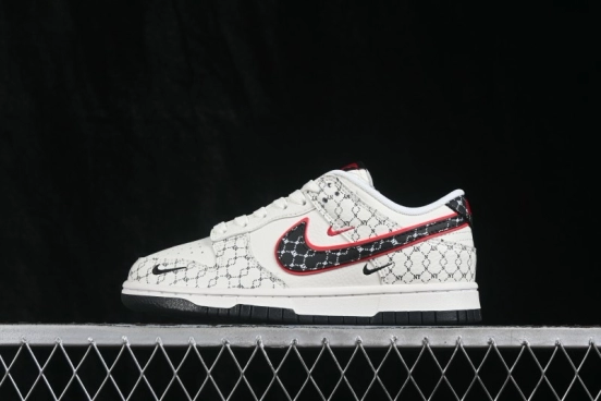 Nike SB Dunk Low Collaboration Premium Custom Low-Top Skateboarding Shoes - HS1024-002