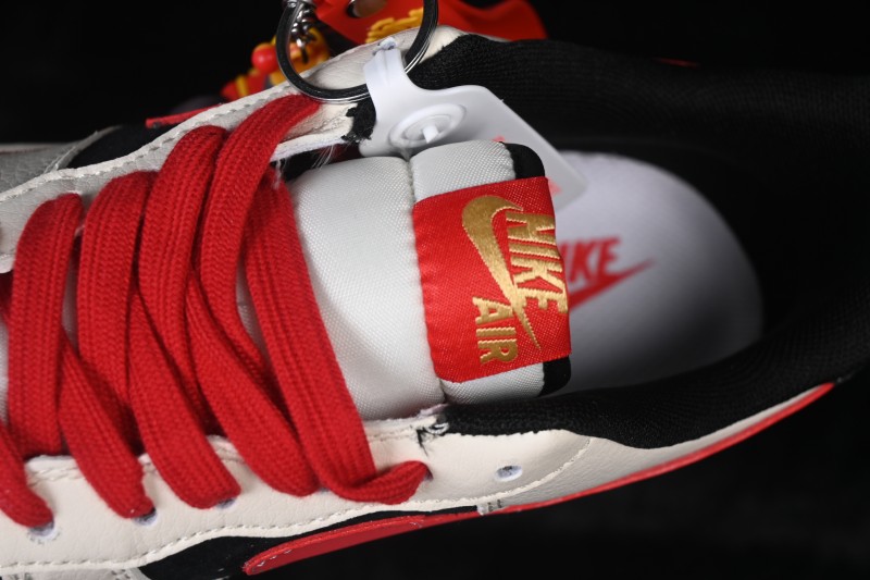 Nike Air Force 1 '07 Low Year of the Horse Limited Edition Red Auspicious Cloud Casual Board Shoes - XD0028-016