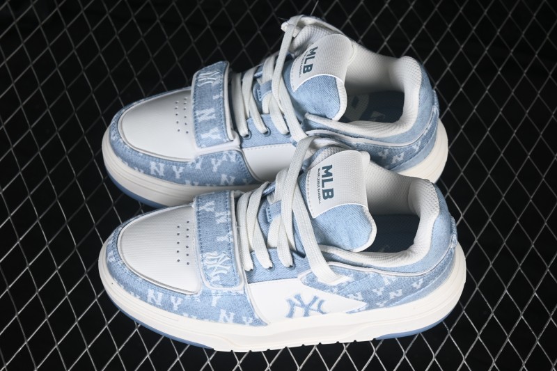 NY MLB Chunky Liner Pocket Monogram New York Yankees Platform Running Shoes - 3ASXMDM6N50BLS