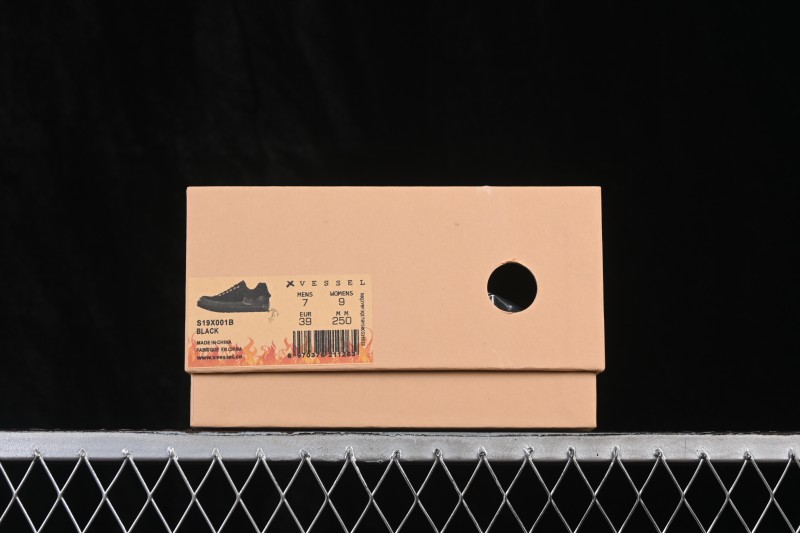 xVESSEL Wu Jianhao Unisex Low-Top Deconstructed Thick-Soled Shoes with Tweed Texture - S19X001B