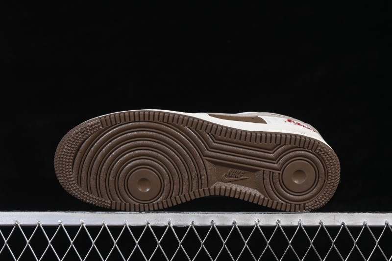 Nike Air Force 1 '07 Low Chinese New Year Limited Edition White Green Retro Basketball Sneakers - DW8806-008