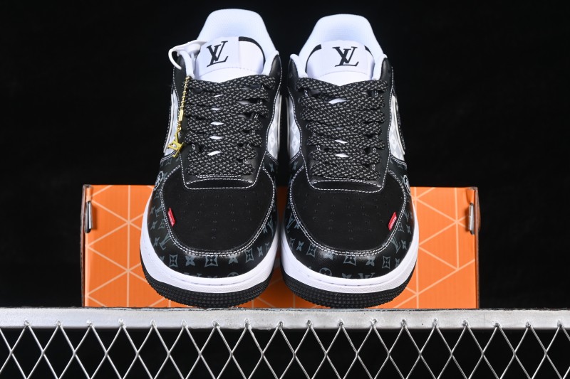 Nike Air Force 1 '07 Low Unisex Basketball Shoes with Classic Leather Upper - LV2288-004