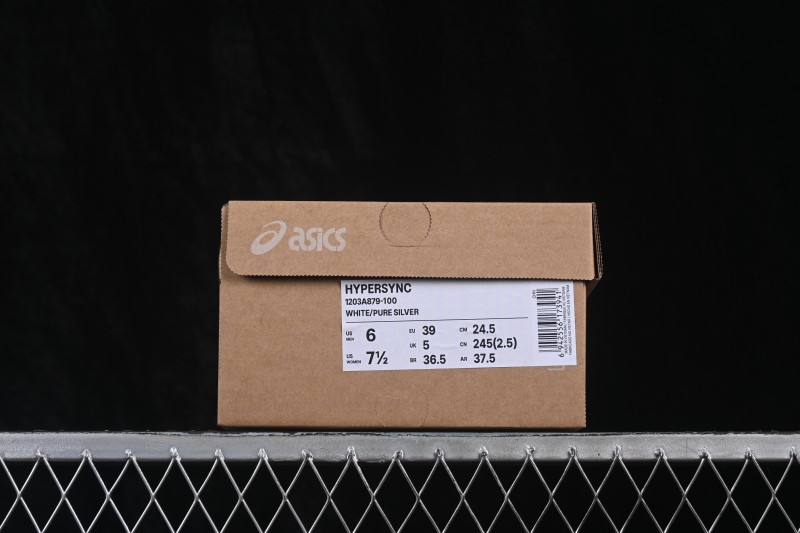 Asics Hypersync Retro Running Shoes Lightweight Breathable Casual Trainers - 1203A879-100