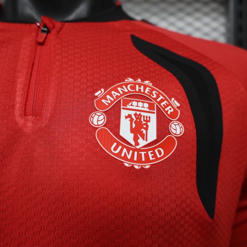 Player Version 26/27 Manchester United FC Long Sleeve Home Red Jersey