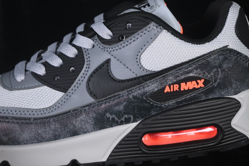 Nike Air Max 90 Retro Running Shoes with Air Cushion - IQ0172-900