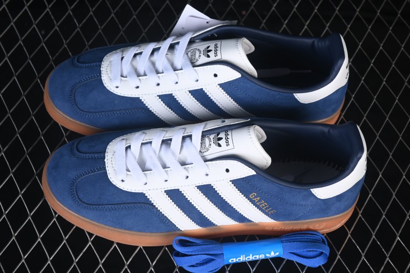 Adidas Originals Gazelle Indoor Retro Casual Anti-Slip Wear-Resistant Low-Top Sneakers - IH9650