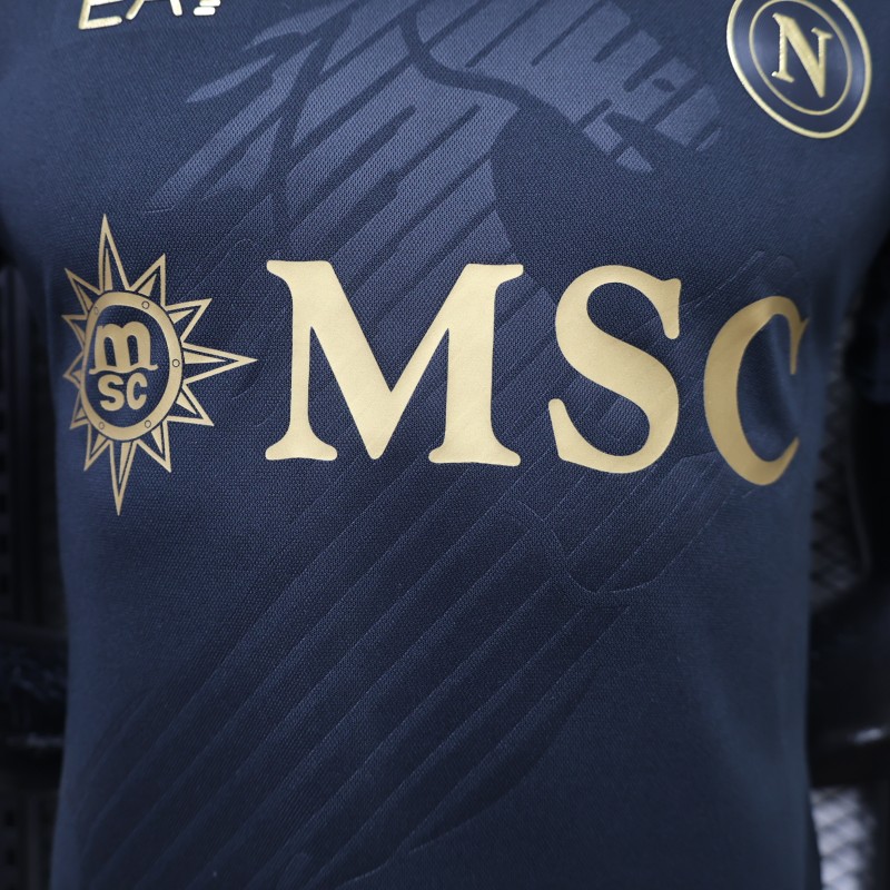 Player Version 26/27 Napoli Champions League Third Black Jersey