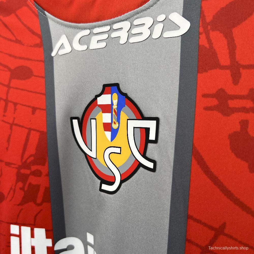 2025/26 Mens US Cremonese Home Jersey