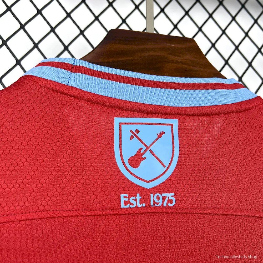 2025/26 Mens West Ham United X Iron Maiden 50th Anniversary Jersey