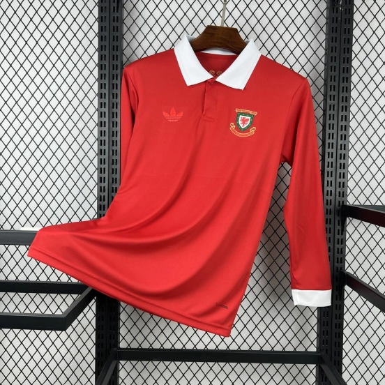 2026 Mens Wales 150th Anniversary Long Sleeve Jersey