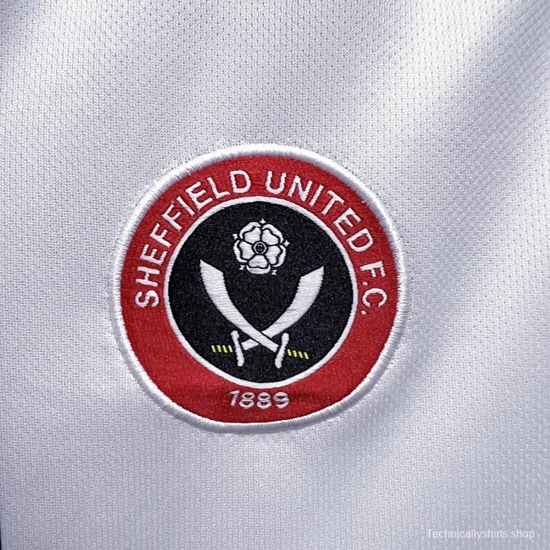 23/24 Sheffield United Away White Jersey