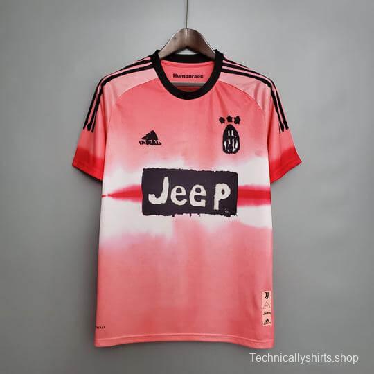 Retro Juventus x Human Race Football Club Pink Jersey