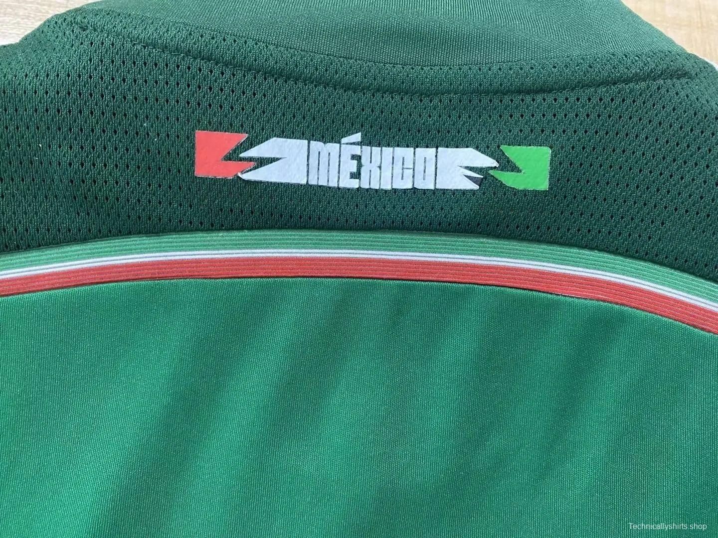 Retro 2014 Mexico Home Jersey