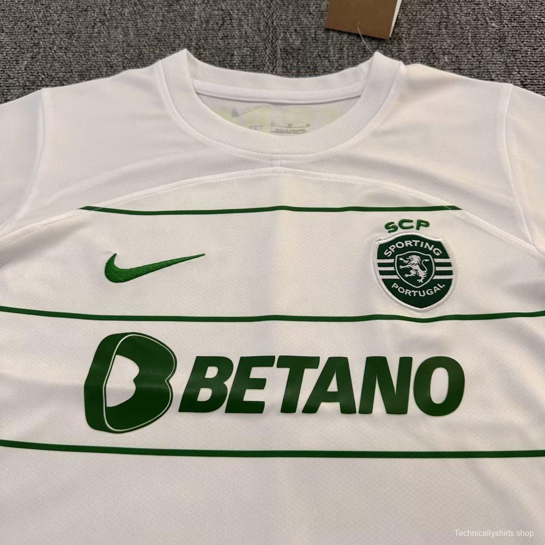 23/24 Kids Sporting Lisbon Away Jersey