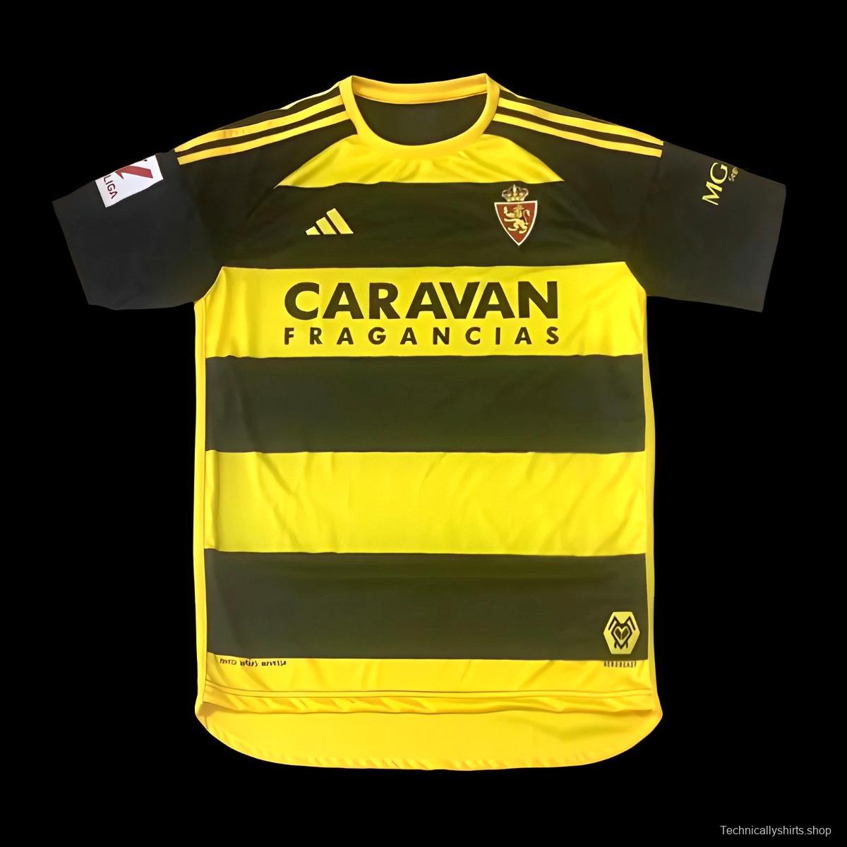 23/24 Zaragoza Away Yellow Jersey