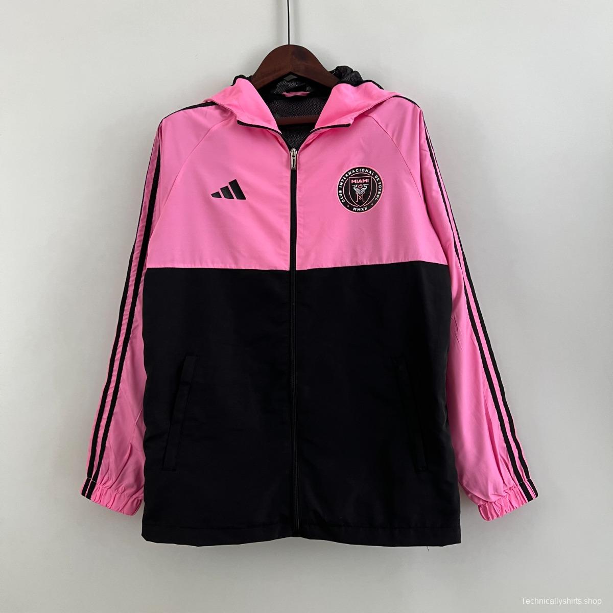 23/24 Inter Miami Black Pink Windbreaker