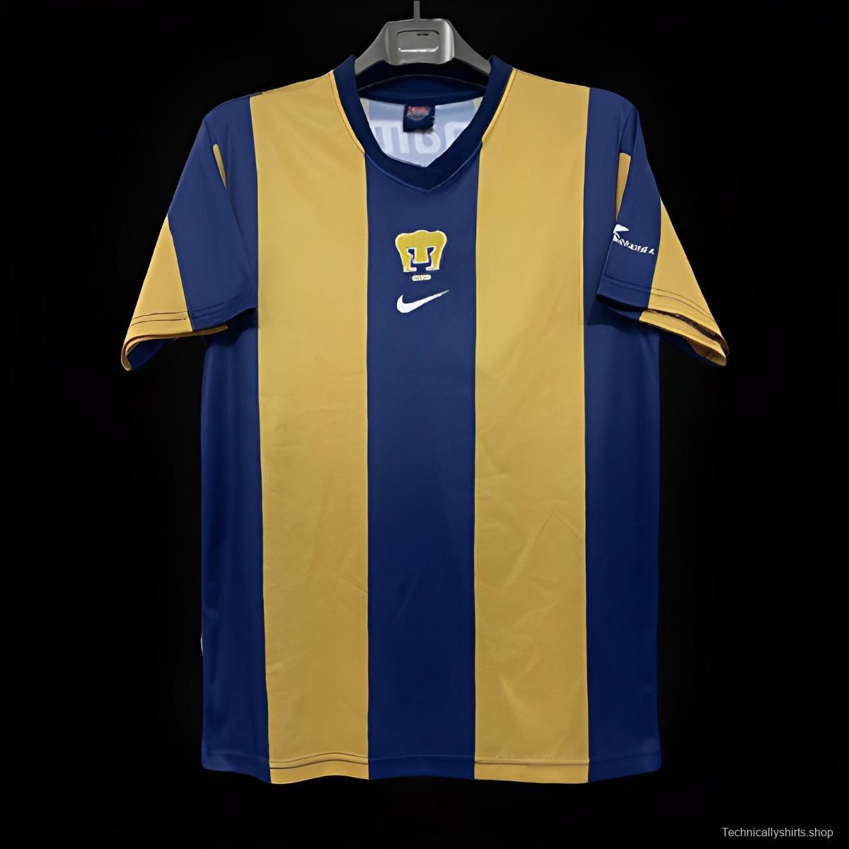 Retro 00/01 Pumas UNAM Home Jersey