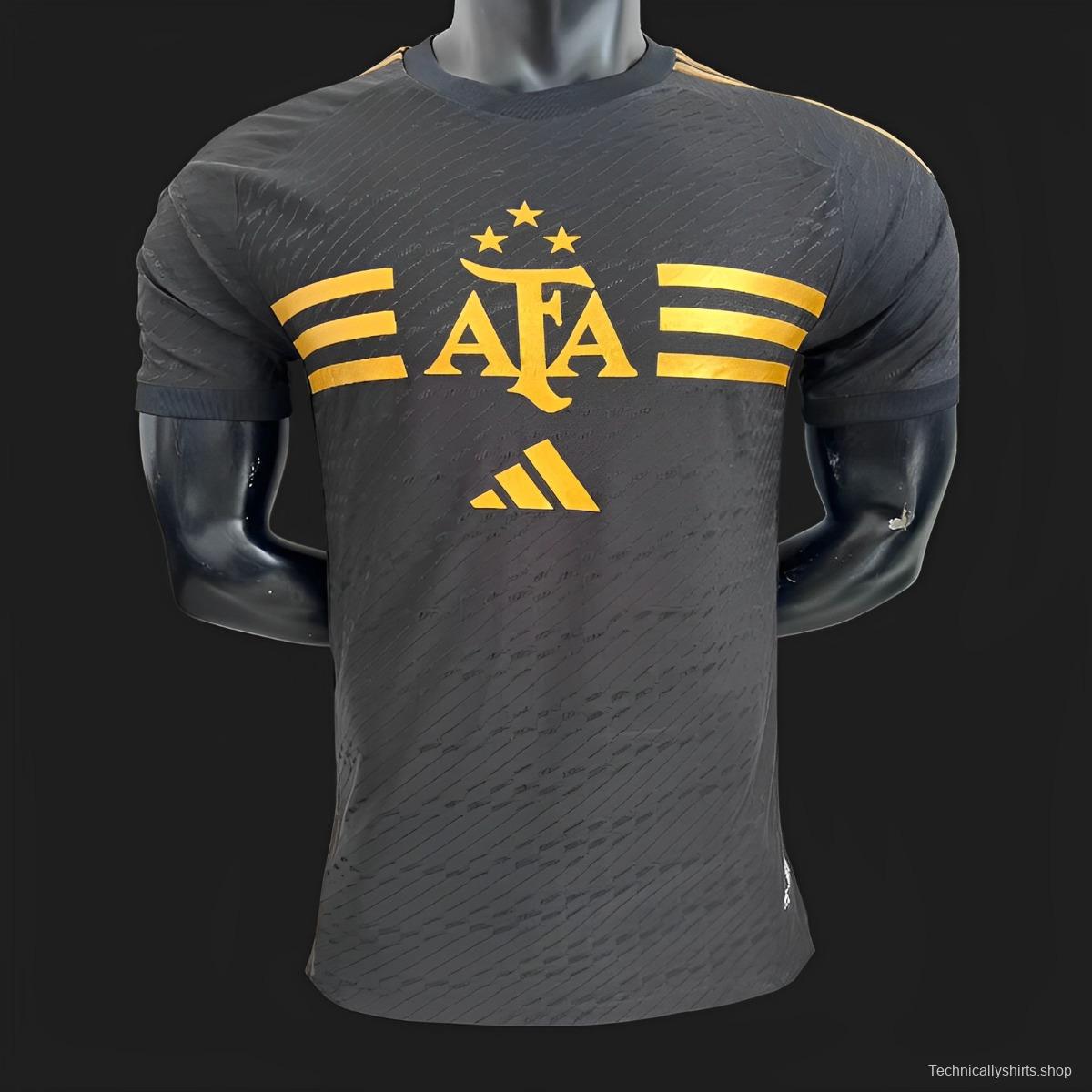 Player Version 2024 Argentina Black Pre-Match Special Jersey