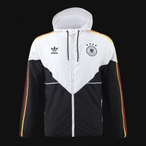 2024 Germany White/Black Windbreaker