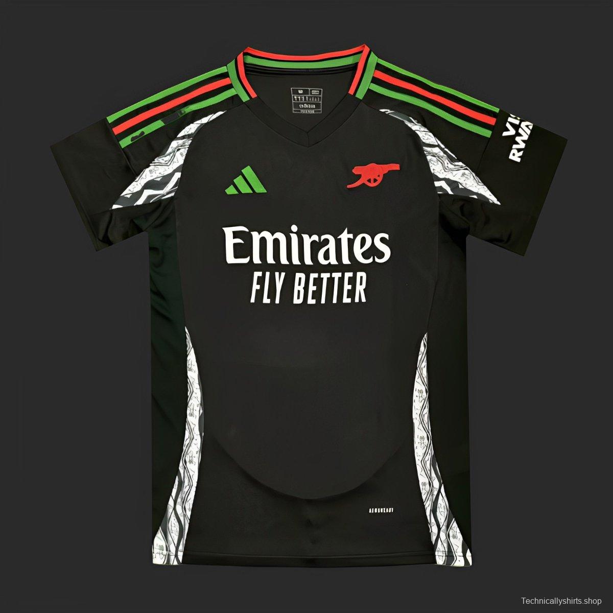 24/25 Arsenal Away Black Jersey