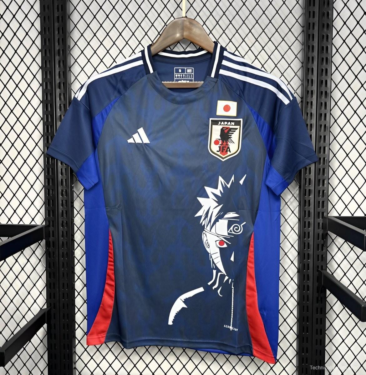 2024 Japan X Uzumaki Blue Special Jersey