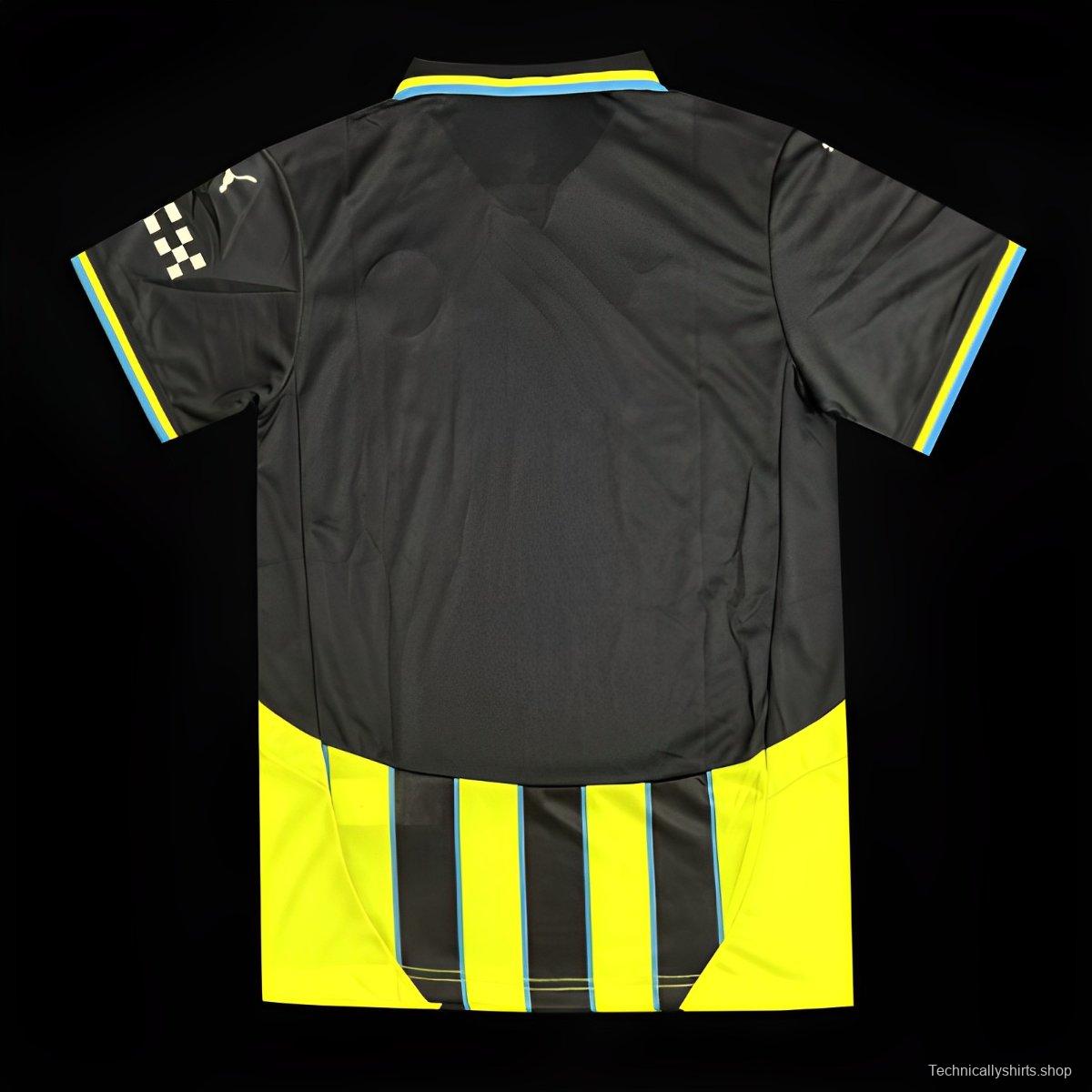 24/25 Manchester City Away Yellow Jersey