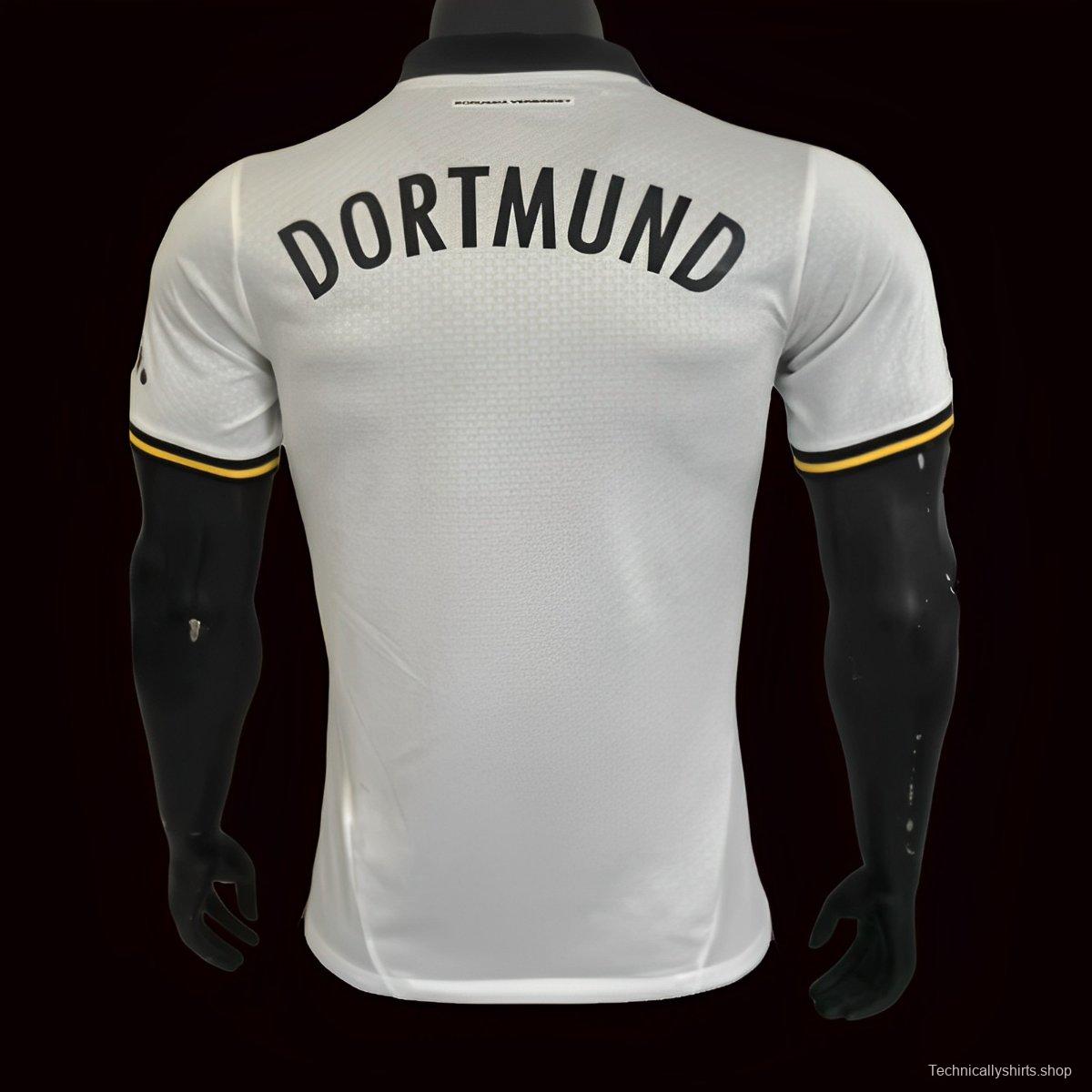 Player Version Borussia Dortmund Third White Jersey